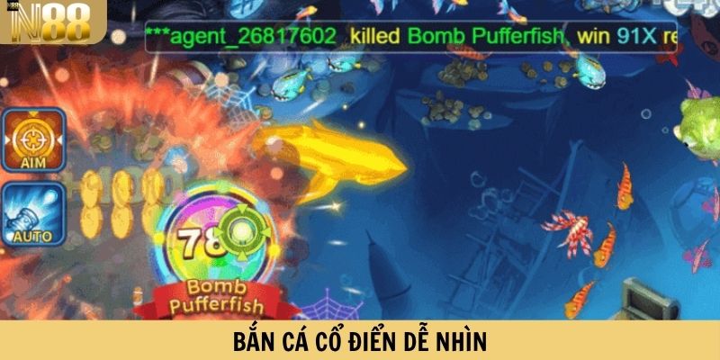 Bắn cá cổ điển dễ nhìn